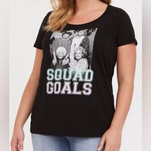 Torrid Golden Girls Squad Slim Fit Tee 1x 14-16